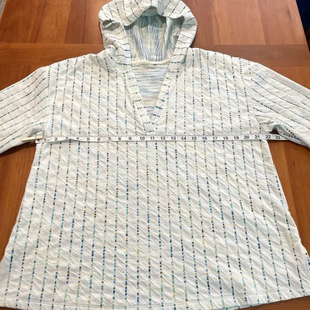 Isaac Mizrahi Live! Novelty Knit Relaxed Fit 3/4-Sleeve Pullover - Picture 11 of 14